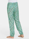 Rosaline Girls Woven Pyjama - Green Flash — thumbnail 4